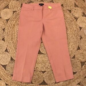 White House Black Market Perfect Form Straight Crop pants